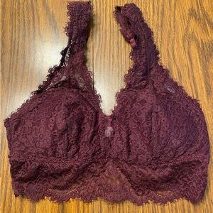NWT Aerie Lace Bralette Intimates Sleepwear Small/Petite